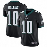 Nike Men & Women & Youth Eagles 10 Mack Hollins Black NFL Vapor Untouchable Limited Jersey,baseball caps,new era cap wholesale,wholesale hats